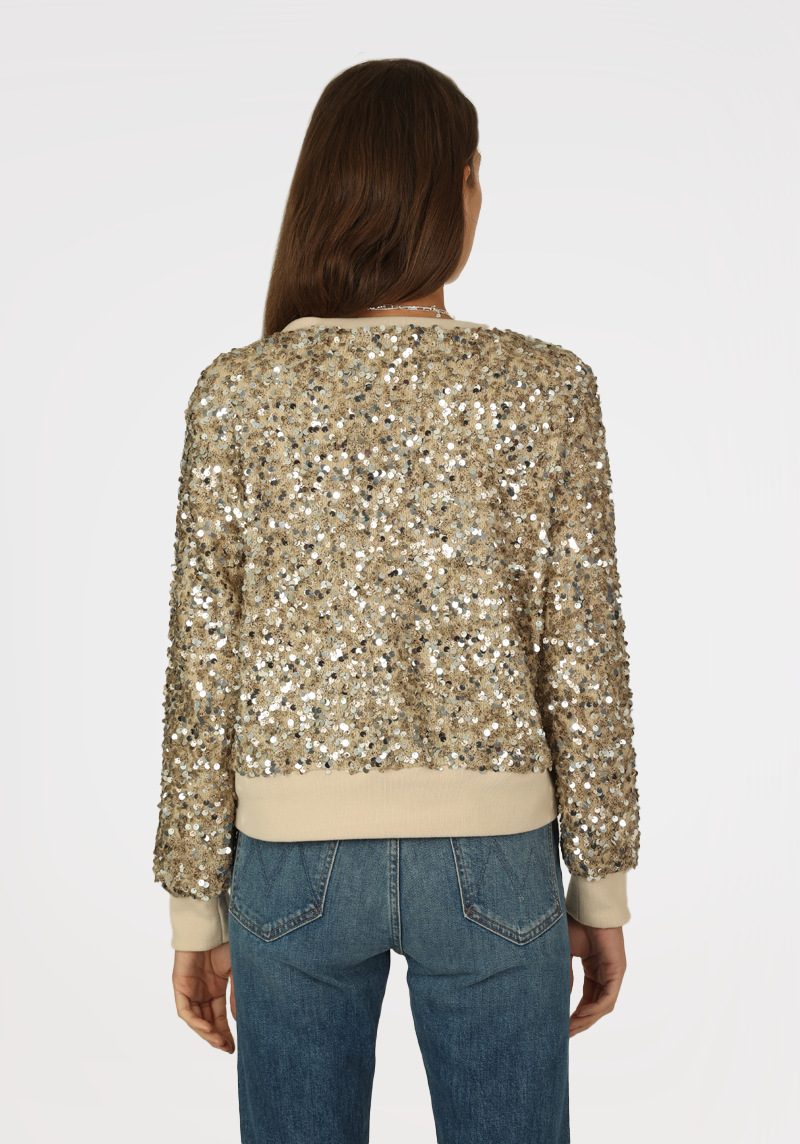 SALE Paillette Sequin Sweatshirt