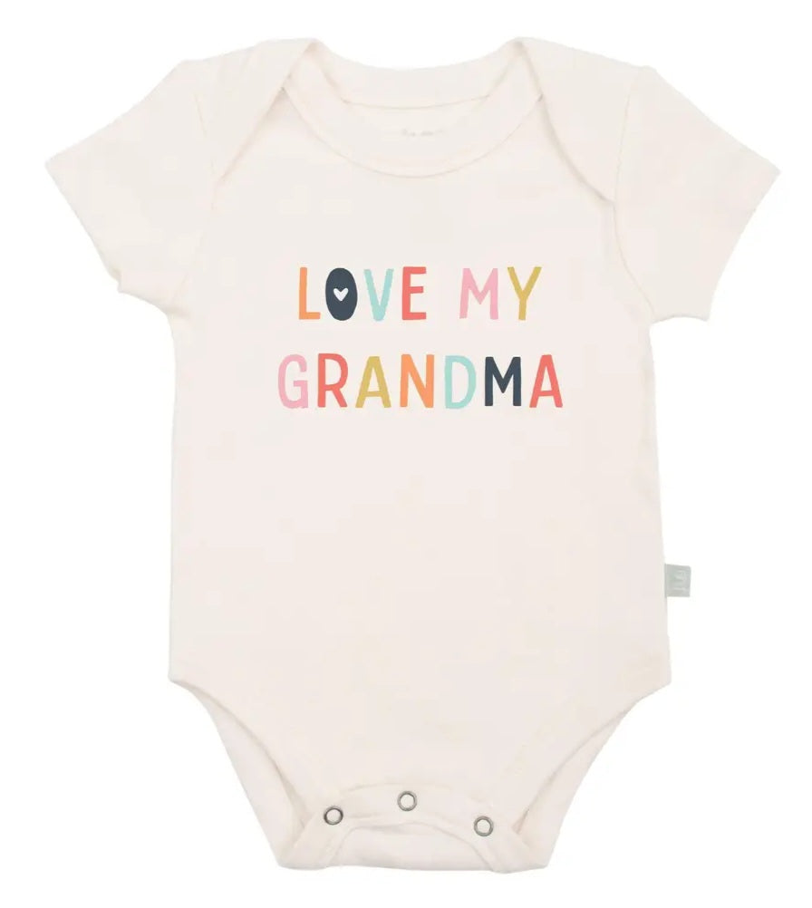 Baby Graphic Bodysuit - Love My Grandma