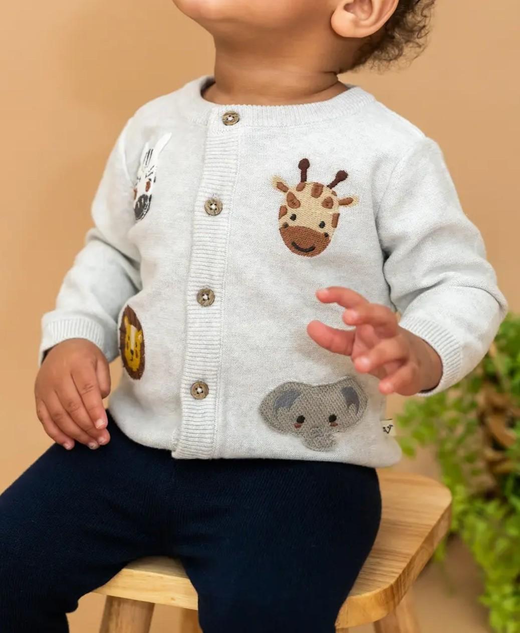 Baby Button Cardigan