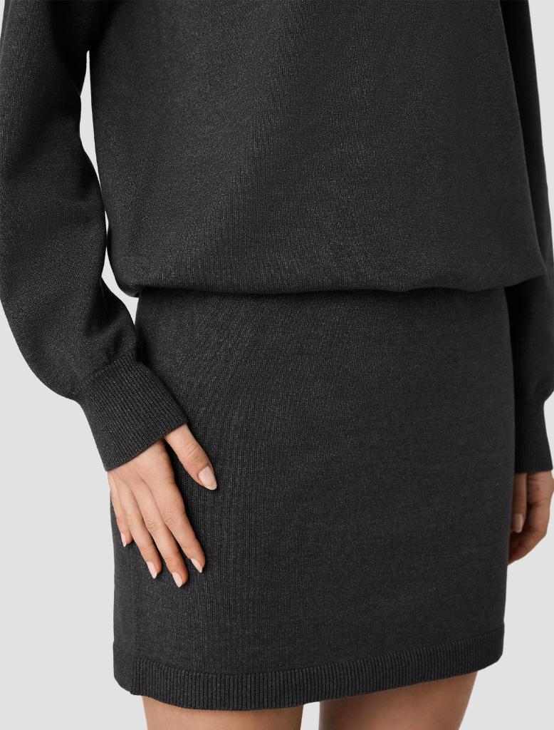 Blouson Waist Mini Dress
