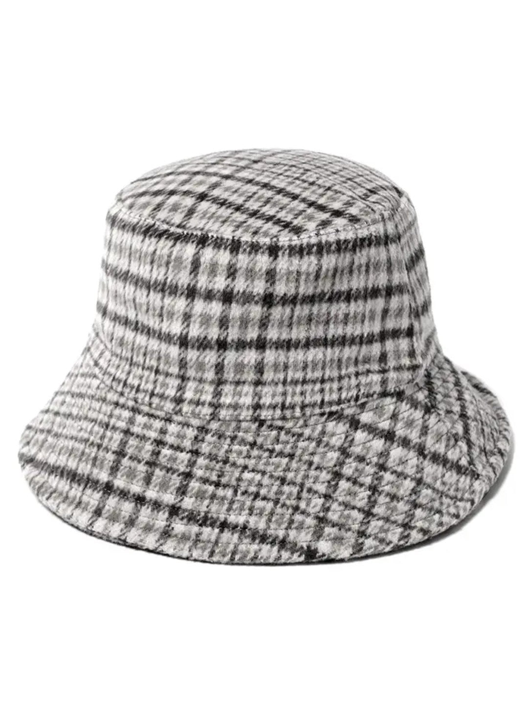 Winter Plaid Bucket Hat