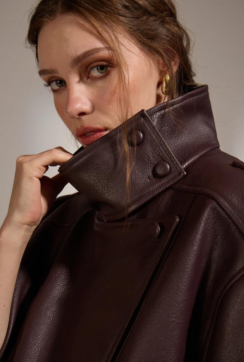 Misti Vegan Leather Jacket
