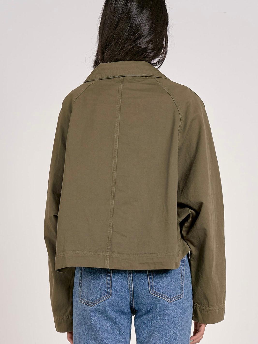 SALE Cropped Utility Jacket