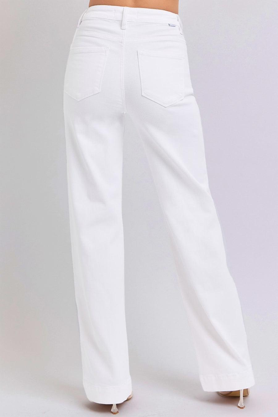 High-Rise Straight Pants