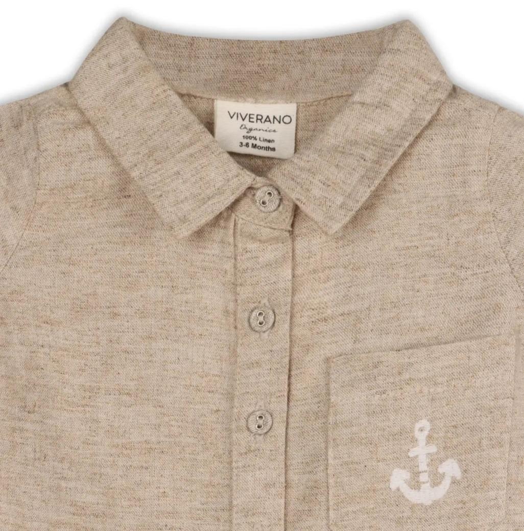 Baby Collared Romper