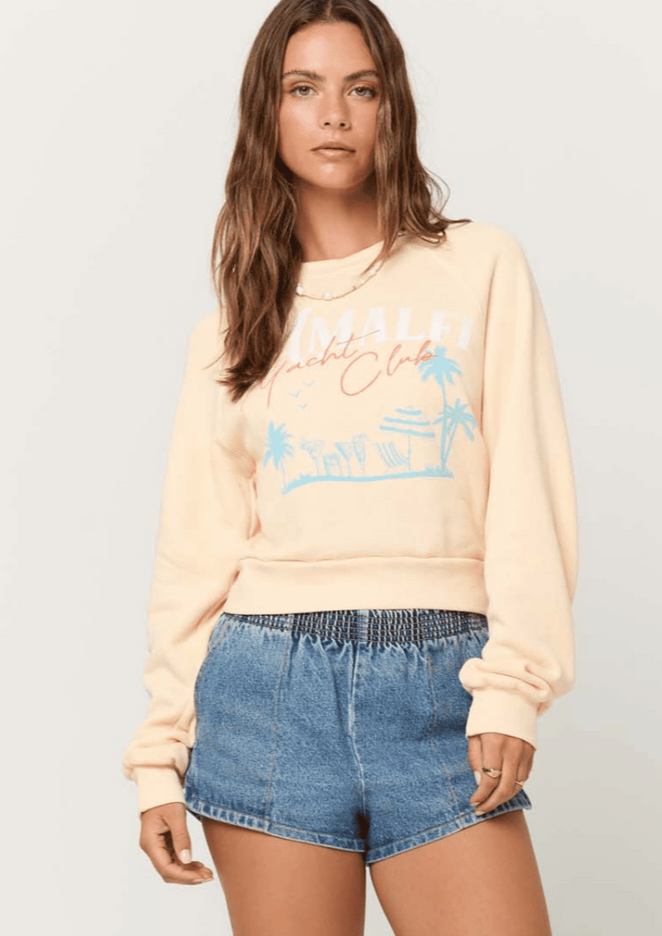 Amalfi Shrunken Sweatshirt