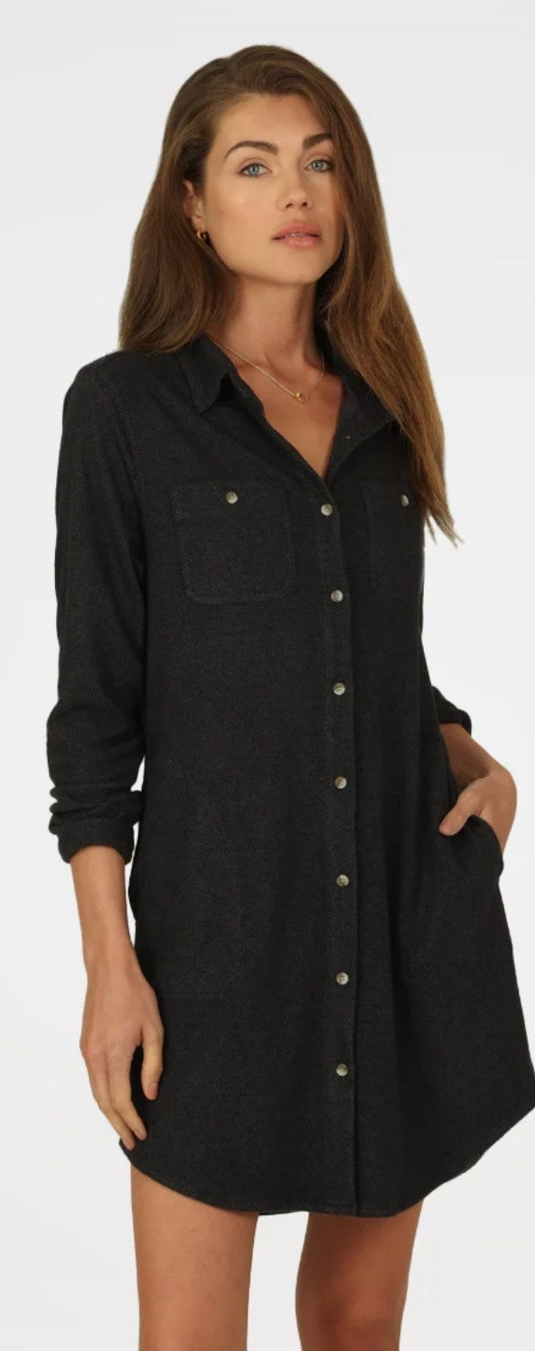 SALE 2 Pockets Shirt Dress