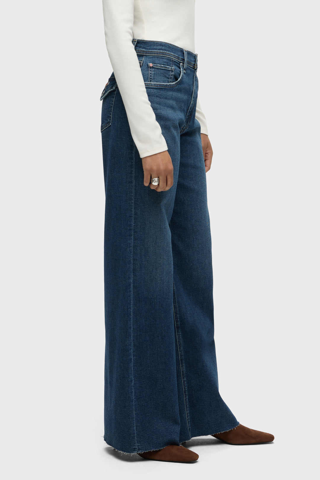 Jodie Loose Fit Wide Leg w/ Flap