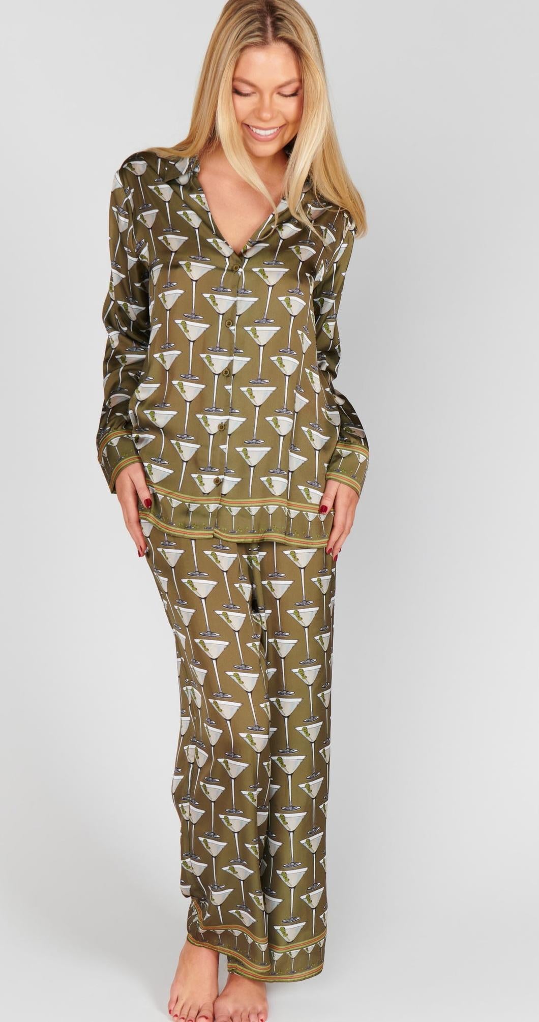 Overslept PJ Set - Extra Dirty Martini