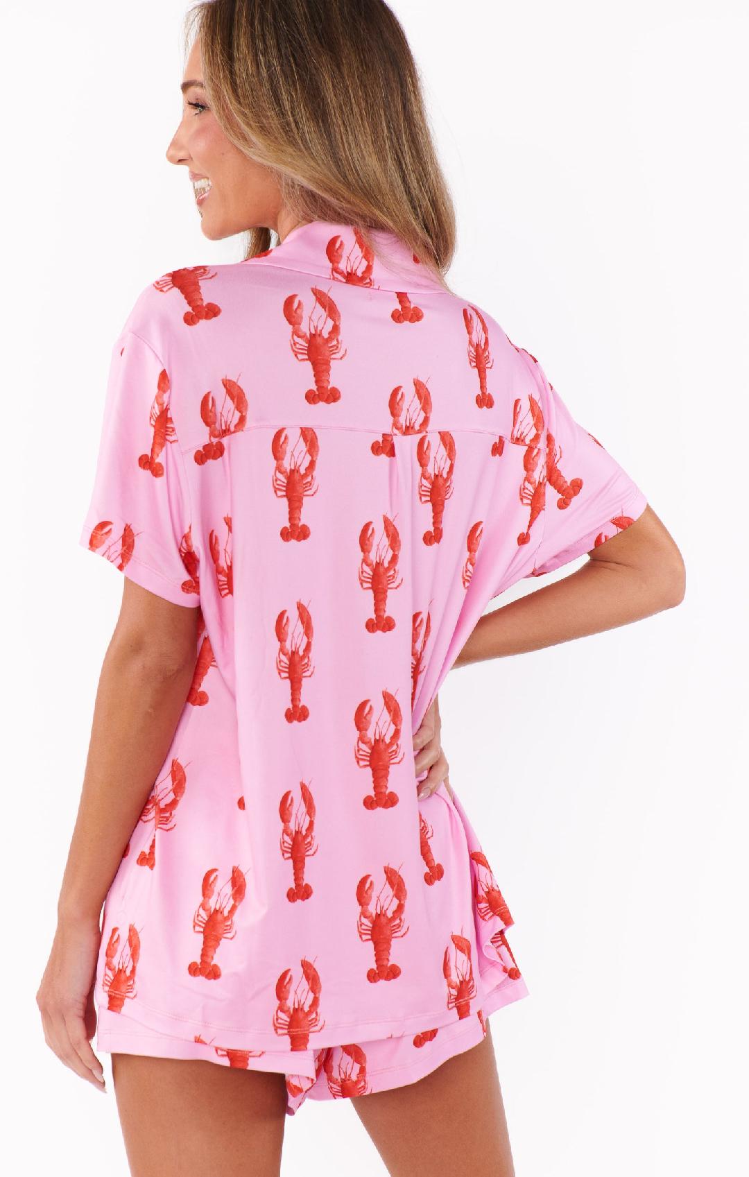 SALE Sunday Morning PJ Set - Lobster