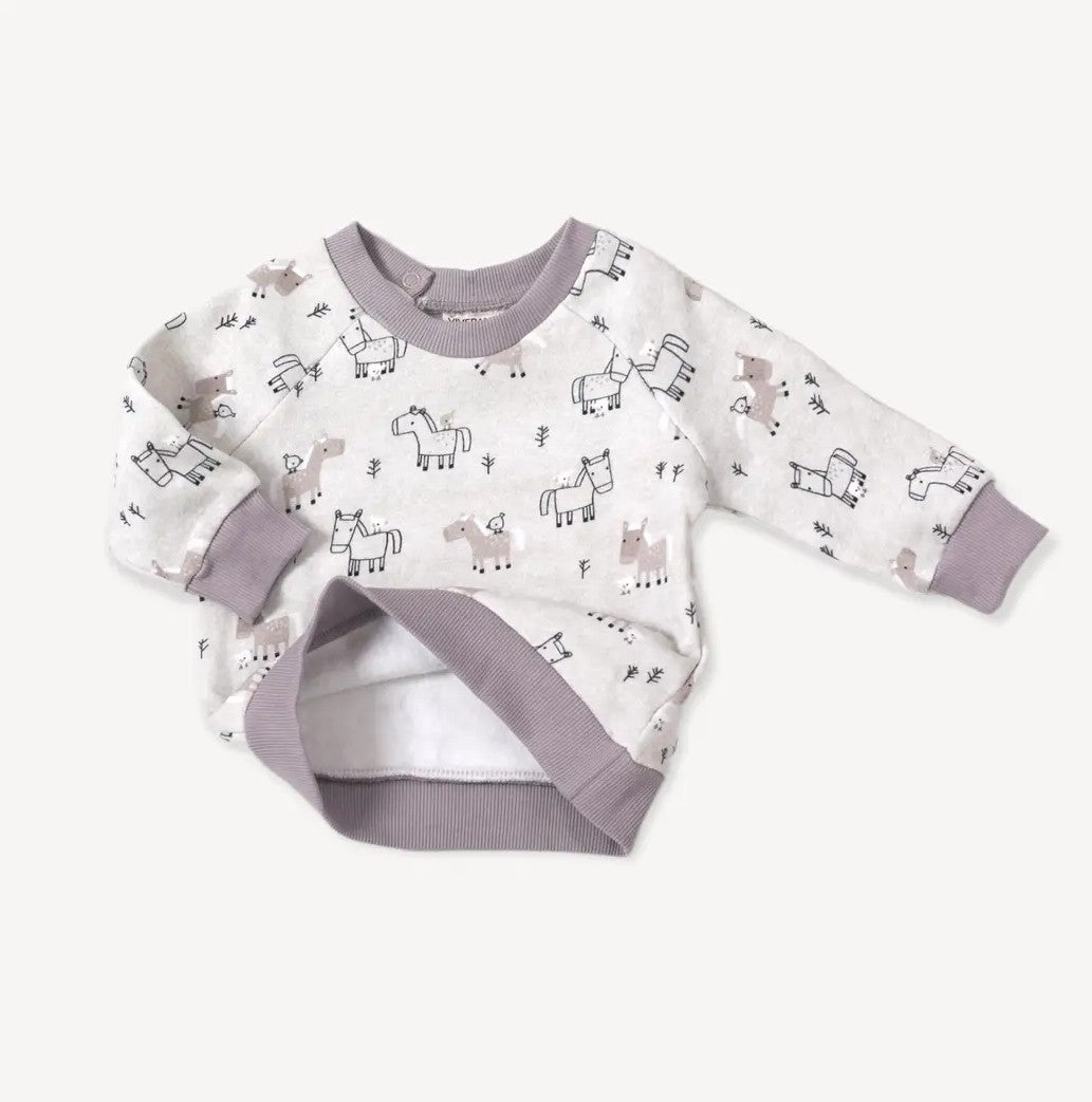 Baby Sweatshirt & Jogger Set