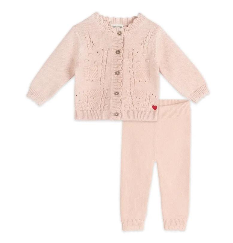 Baby Cardigan & Pant Set - Lil Heart