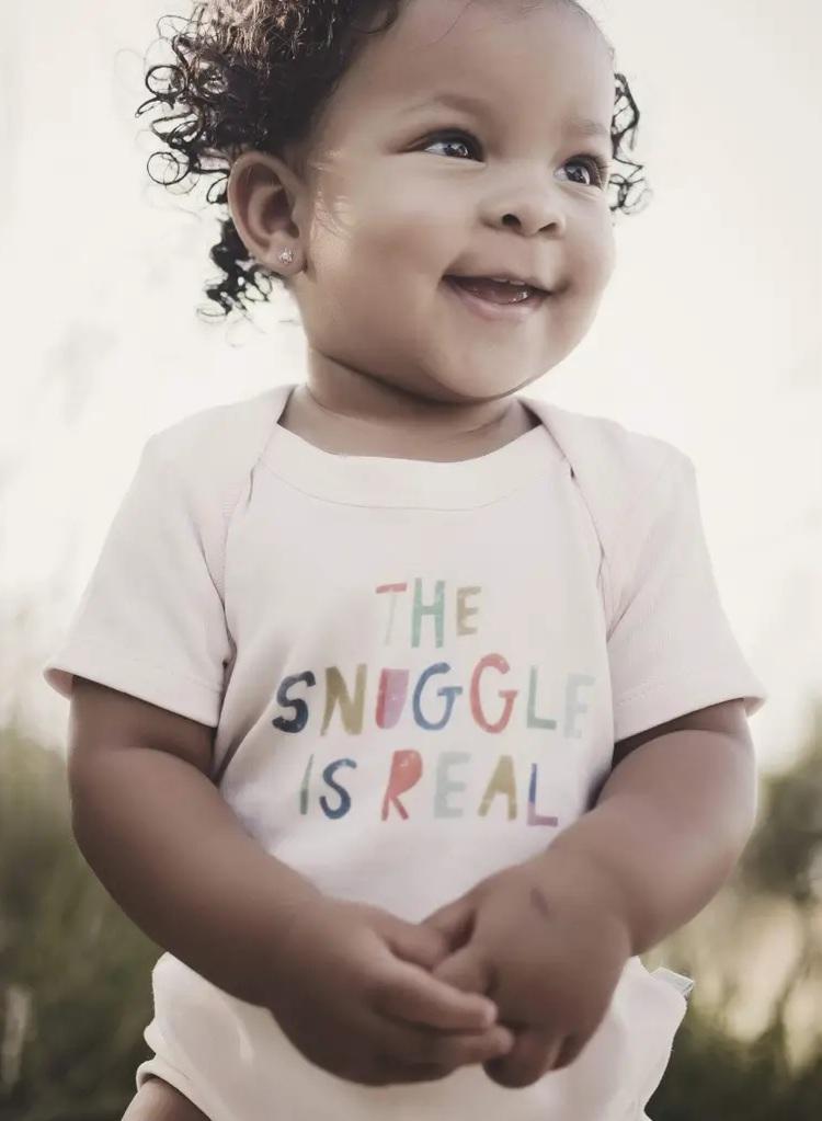 Baby Graphic Bodysuit - Snuggle