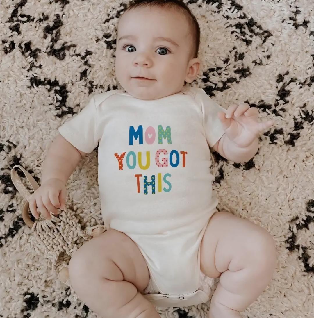 Baby Graphic Bodysuit - Mom You Got This