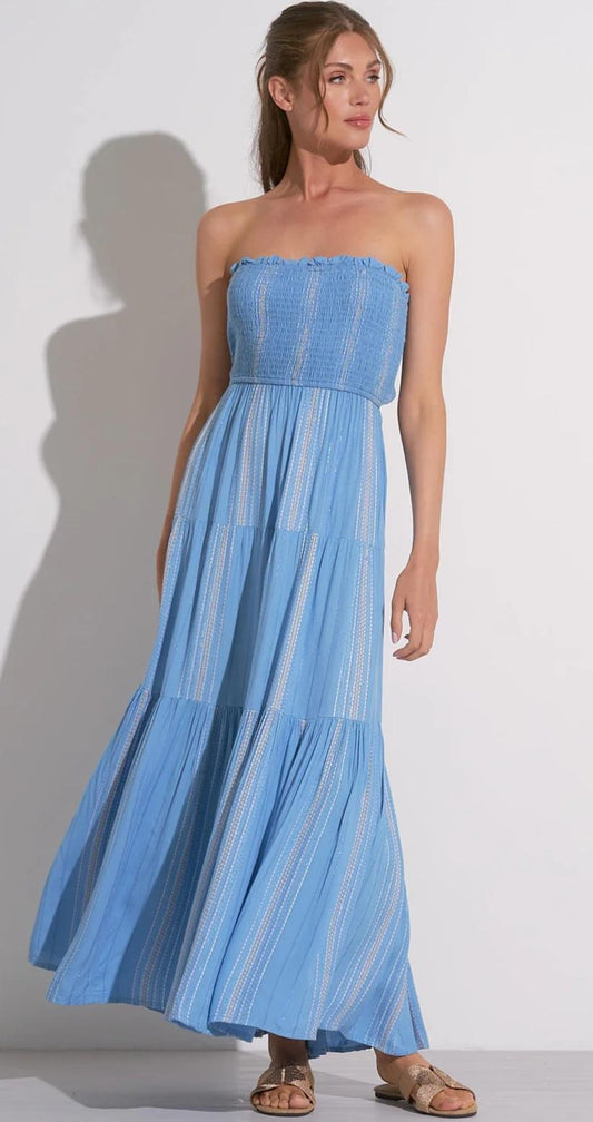 Aria Strapless Maxi Dress
