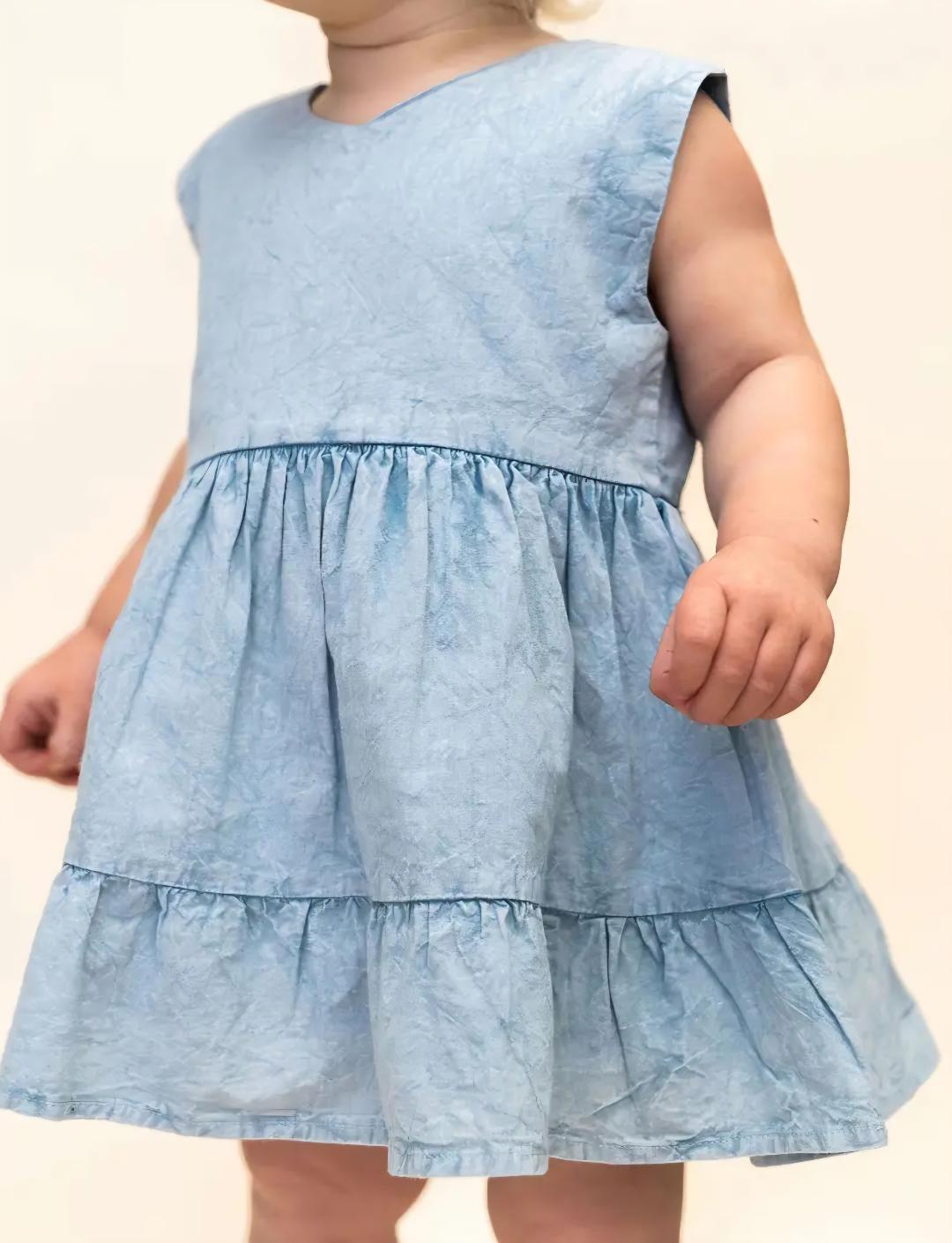 Baby Denim Dress + Bloomer