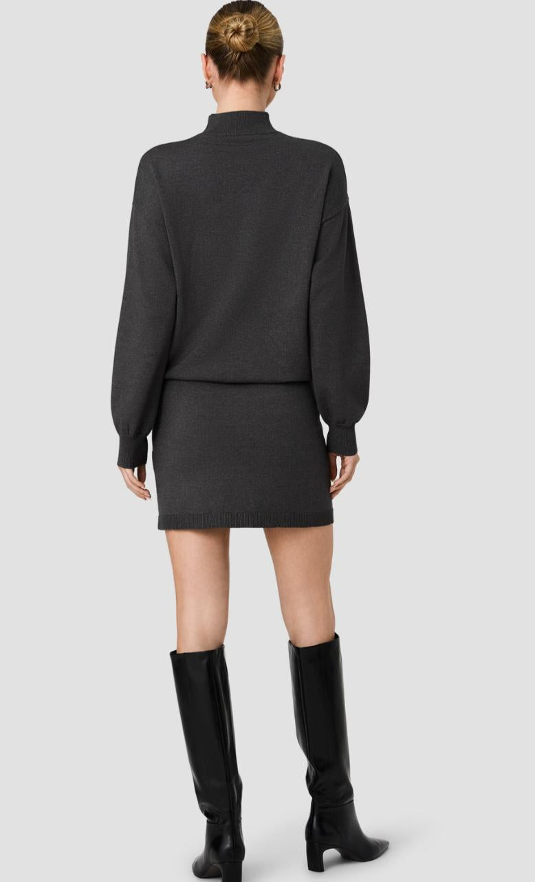 Blouson Waist Mini Dress