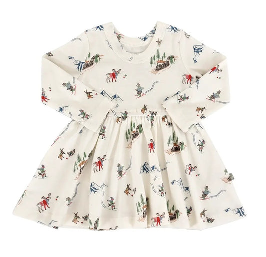 Kids L/S Twirl Dress