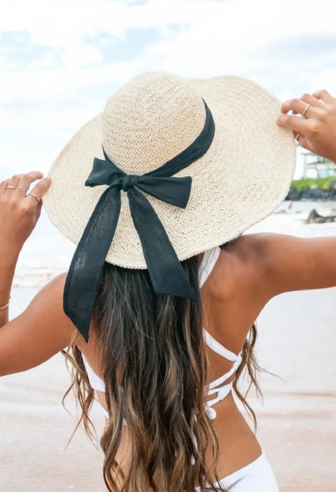 Packable Straw Beach Hat