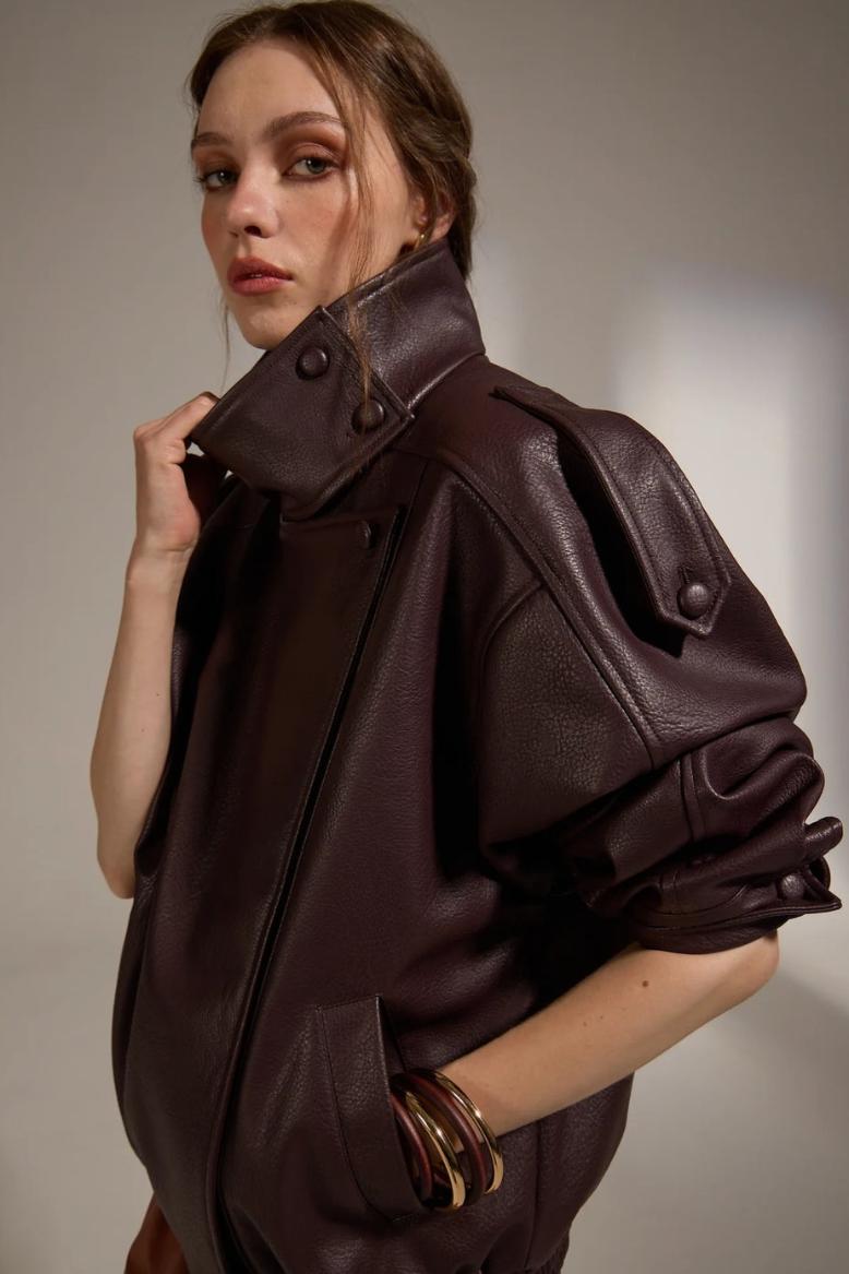 Misti Vegan Leather Jacket