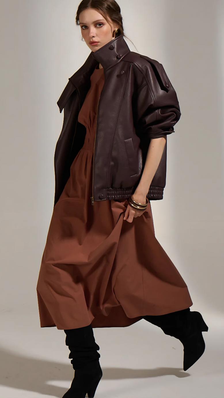 Misti Vegan Leather Jacket