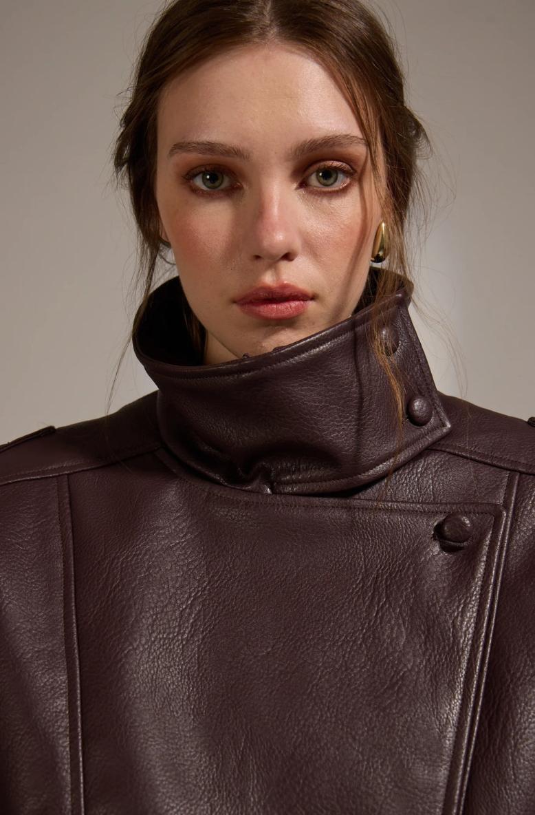 Misti Vegan Leather Jacket