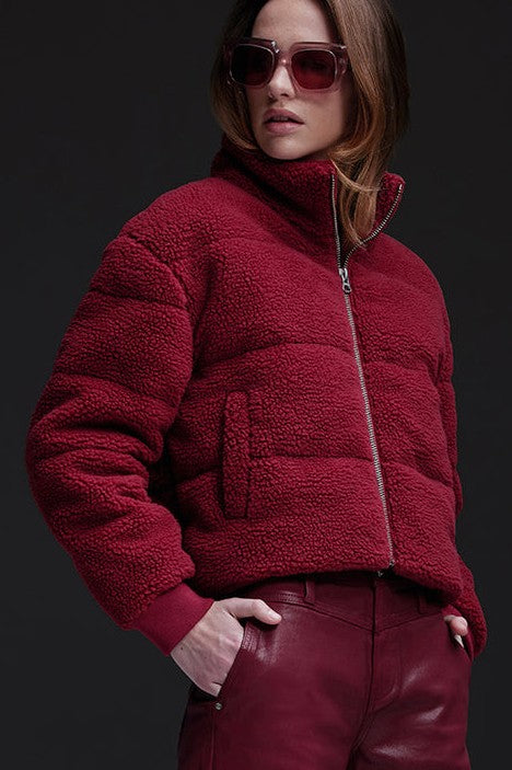 Sherpa Puffer Jacket