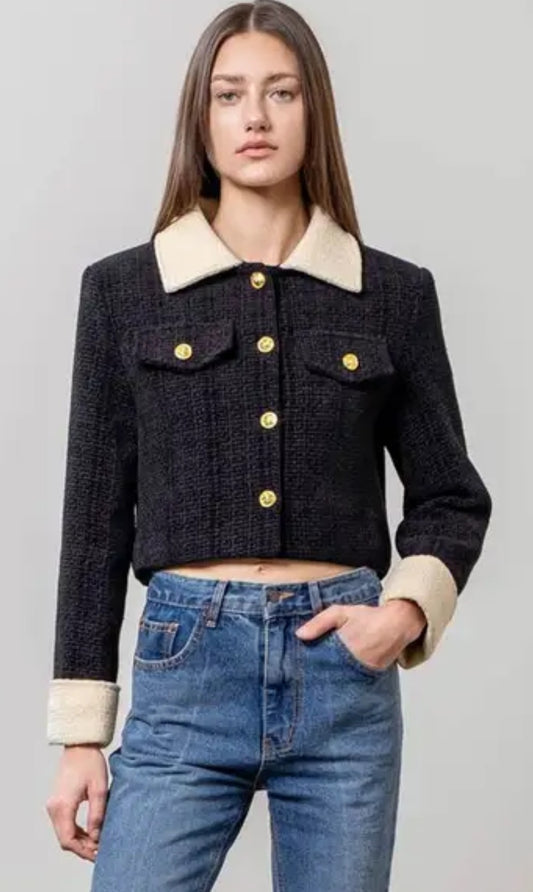 Tweed Cropped Jacket