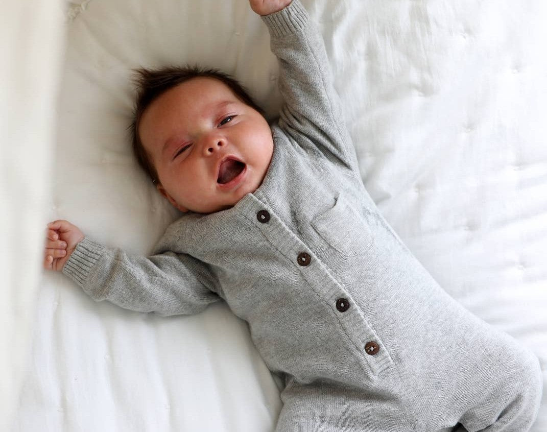 Sweater Knit Baby Jumpsuit