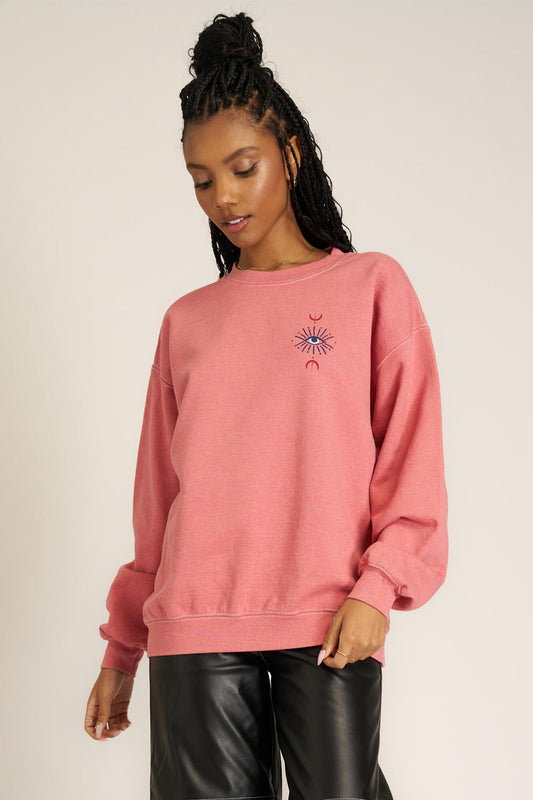 All Seeing Eye Oversized Sweatshirt