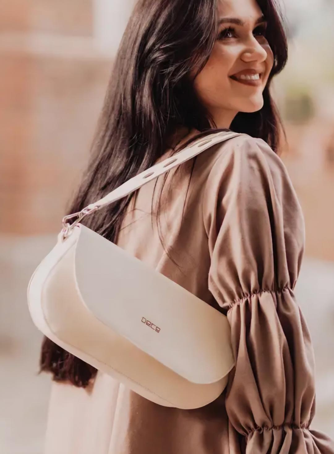 Apple Textile Clutch
