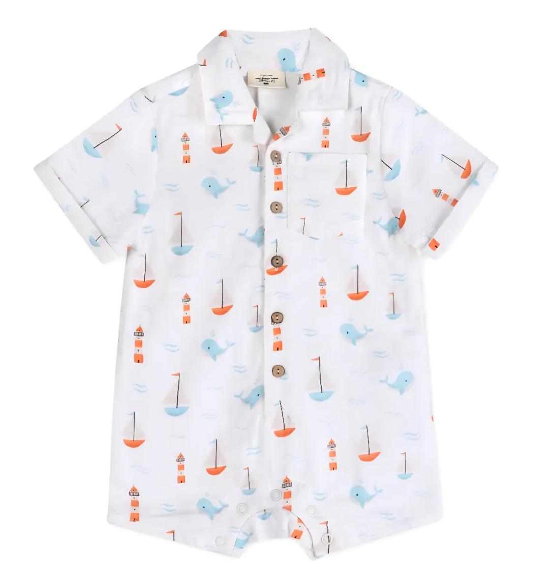Baby Sailboat Romper