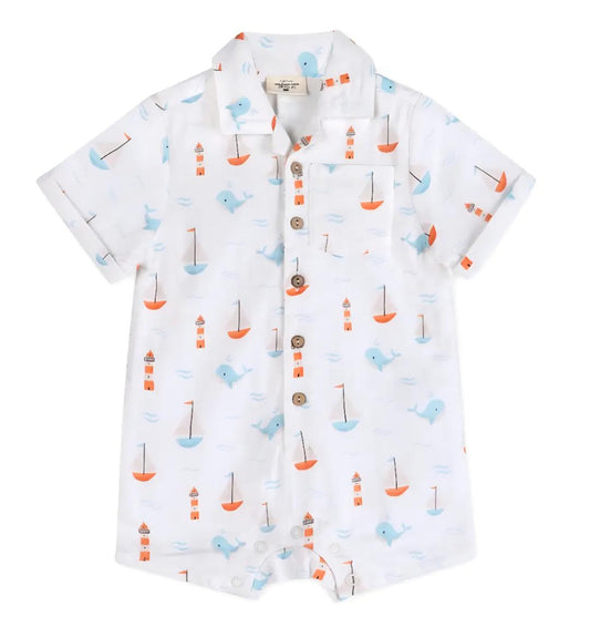 Baby Sailboat Romper
