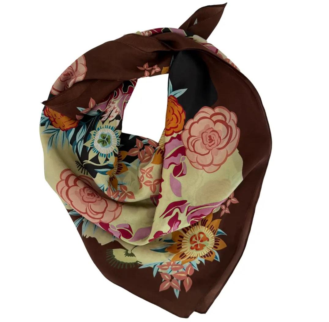 Faye Silk Scarf