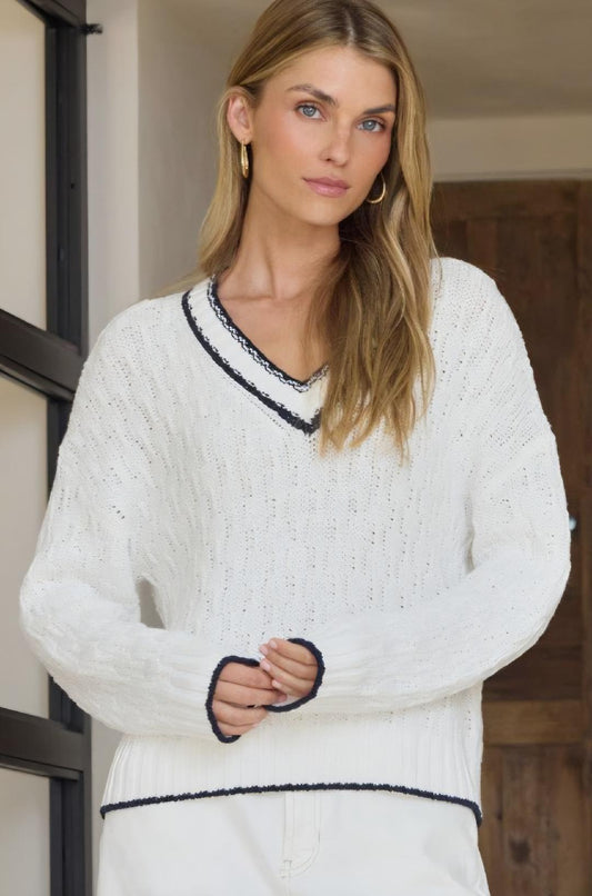 Flannery V-Neck Sweater
