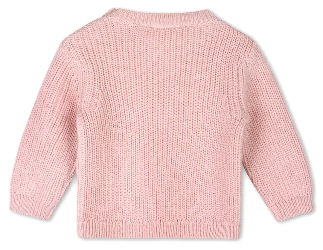 Love Chunky Knit Baby Pullover