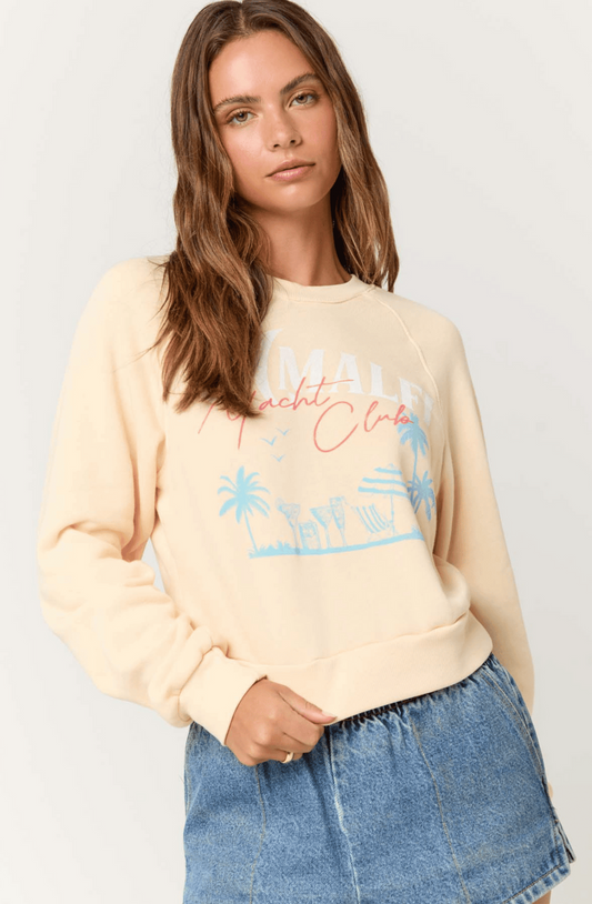 Amalfi Shrunken Sweatshirt