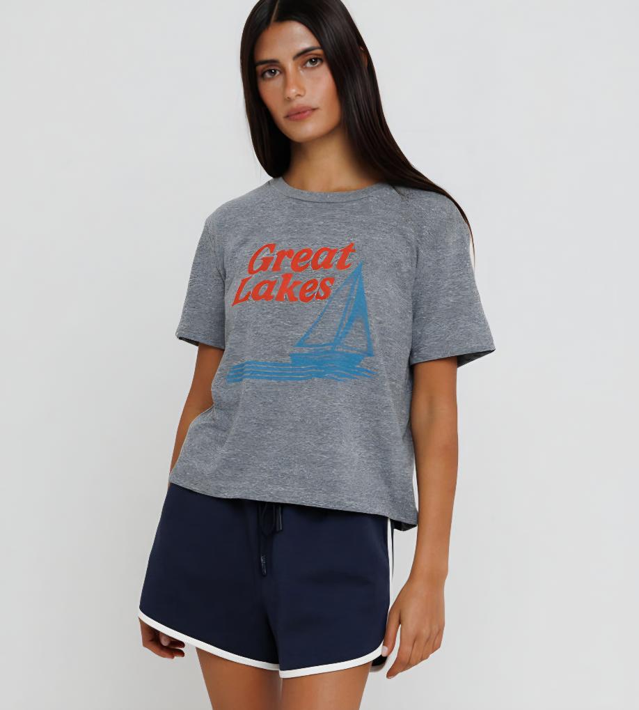 Great Lakes Sailboat Tee