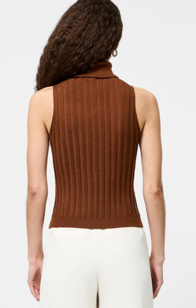 Turtleneck Tank Sweater